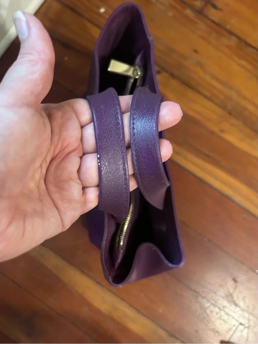 Furla Small  Purple Tote Bag